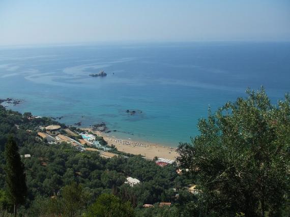 'Pelekas Beach, Corfu' - Corfù