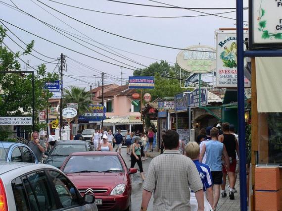 'We found this great little town in Corfu' - Corfù